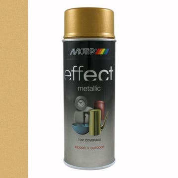 Motip Deco Effect Metallic Goud 400 ml, Ophalen of Verzenden, Nieuw