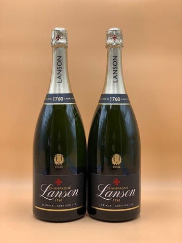 Lanson, Le Black Création 259 - Champagne - 2 Magnums (1.5L), Nieuw