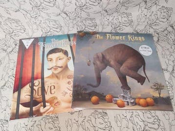 The Flower Kings - 2x Double LP Albums - Love & Waiting For, Nieuw in verpakking