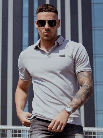2dekans | AB Lifestyle - Driekleurige Polo | Alloy - Heren -, Ophalen of Verzenden, Zo goed als nieuw, Maat 46 (S) of kleiner