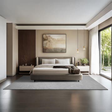 Kortpolig vloerkleed Soft Zone - 200 x 290 cm, grijs, Verzenden, Nieuw