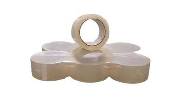 Transparante tape / verpakkingstape / plakband/dispenser, Ophalen, Nieuw