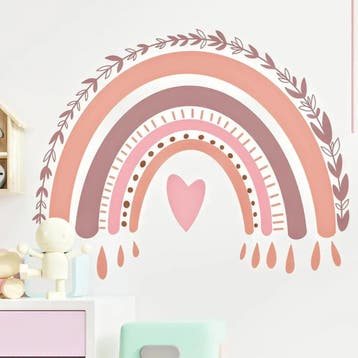 Grote muur stickerset Rainbow, Verzenden, Nieuw, Kraamcadeau