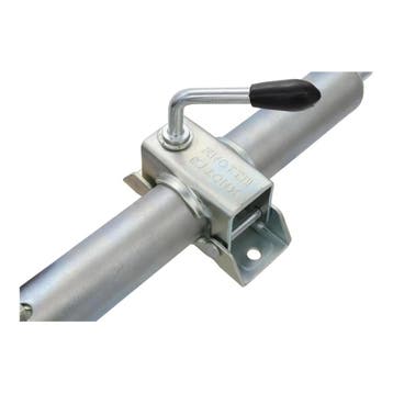p4U steunwiel met houder en Knott klem, 150 kg, Ø 48 mm,..., Verzenden, Nieuw