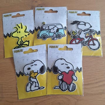 Snoopy strijkemblemen, Verzenden, Snoopy, Nieuw, Overige typen