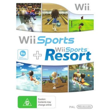Wii Sports & Resort Cardboard Sleeve (Wii Games), Ophalen of Verzenden, Zo goed als nieuw