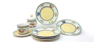 Villeroy & Boch - Koffie- en theeservies (8) - French Garden