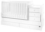 Lorelli Maxi Plus Trio White 70 x 160 cm Ledikant / Bureau, Verzenden, Nieuw