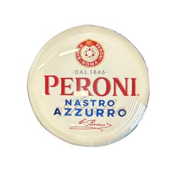 Ronde taplens bol Peroni, Ophalen of Verzenden