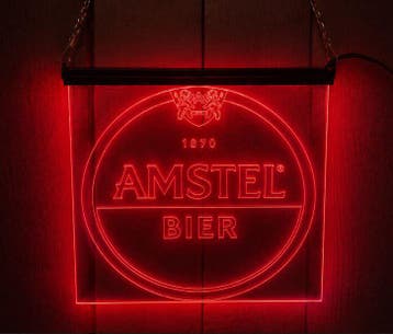 Led bord Amstel, Verzenden, Nieuw, Reclamebord