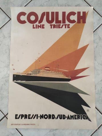 Diego Santambrogio - Cosulich Line Trieste - Jaren 1970