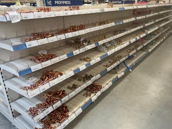 Online veiling: Diverse pers- en draadfittingen (Profipress/, Doe-het-zelf en Verbouw, Gereedschap | Handgereedschap, Gebruikt