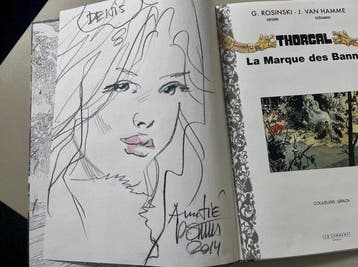 Thorgal T20 - La Marque des Bannis + dédicace - C - 1 Album, Nieuw