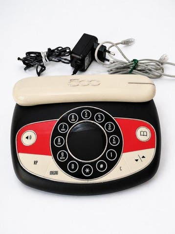 Analoge telefoon - Plastic - Brondi cordless telefoon “Fiat