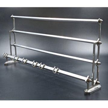 Diossy - Kapstok - Aluminium - Hoed, jas, kapstok ophangen