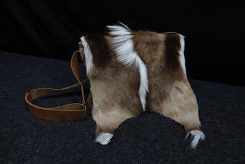 sams - springbok huid schoudertas - Schoudertas