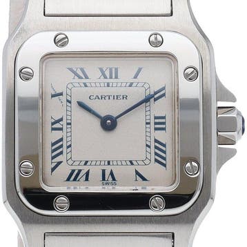 Cartier - Santos Galve SM Watch - W20017D6 - Dames -, Nieuw