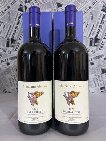 2021 Marziano Abbona - Barbaresco DOCG - 2 Magnums (1.5L), Nieuw
