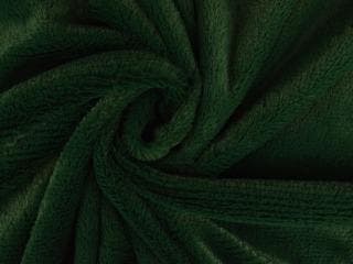 Kortharig bont stof – Donkergroen, 120 cm of meer, Ophalen of Verzenden, Polyester, Groen