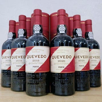 2018 (3x) & 2020 (3x) Quevedo - Late Bottled Vintage Port -, Verzamelen, Wijnen, Nieuw