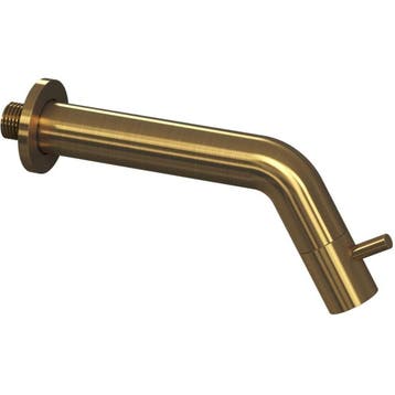 INK - Fonteinkraan Koudwater Wandmodel Inkortbaar - Br. Goud, Doe-het-zelf en Verbouw, Ophalen of Verzenden, Nieuw