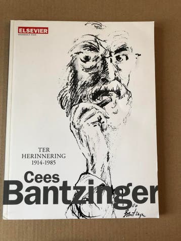 Monografie - Cees Bantzinger - Tekenaar en Kunstenaar, Ophalen of Verzenden, Zo goed als nieuw, Schilder- en Tekenkunst
