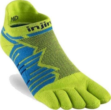 Injinji Ultra Run No-show teensokken  Limoengroen - 44-47, Verzenden, Nieuw, Kleding