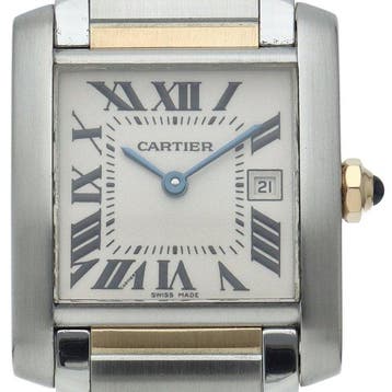 Cartier - Tank Francaise MM Date Watch Combi - W51012Q4 -, Nieuw