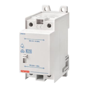 Gewiss beltransformator 8V/230V - GW96781, Ophalen of Verzenden, Nieuw, Groepenkast