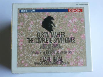 Gustav Mahler - The Complete Symphonies / Eliahu Inbal (16 C, Cd's en Dvd's, Ophalen of Verzenden, Zo goed als nieuw