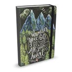 Mid Size Journal Peter Pauper Wherever You Go, Go With All, Ophalen of Verzenden, Nieuw in verpakking