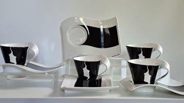 Villeroy & Boch - Marc Manu - Koffieservies voor 4 (8) - New