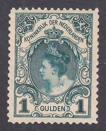 Nederland 1898 - Inhuldiging Koningin Wilhelmina - NVPH 49, Gestempeld