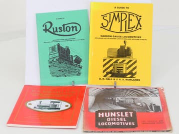 Set van 4 boeken – Narrow Gauge Locomotives (Ruston, Simp., Ophalen of Verzenden, Nieuw