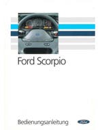 1992 FORD SCORPIO INSTRUCTIEBOEKJE NEDERLANDS