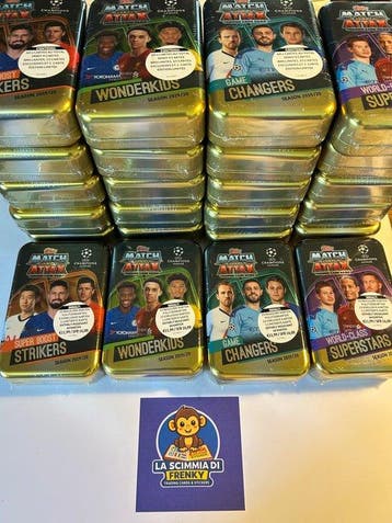 Topps - 24 Box - 24 tin box match attax 2019 20 2020, Nieuw