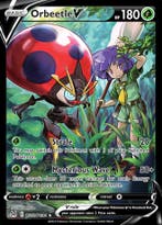 Orbeetle V TG12/TG30 Lost Origin, Hobby en Vrije tijd, Verzamelkaartspellen | Pokémon, Ophalen of Verzenden, Nieuw, Losse kaart