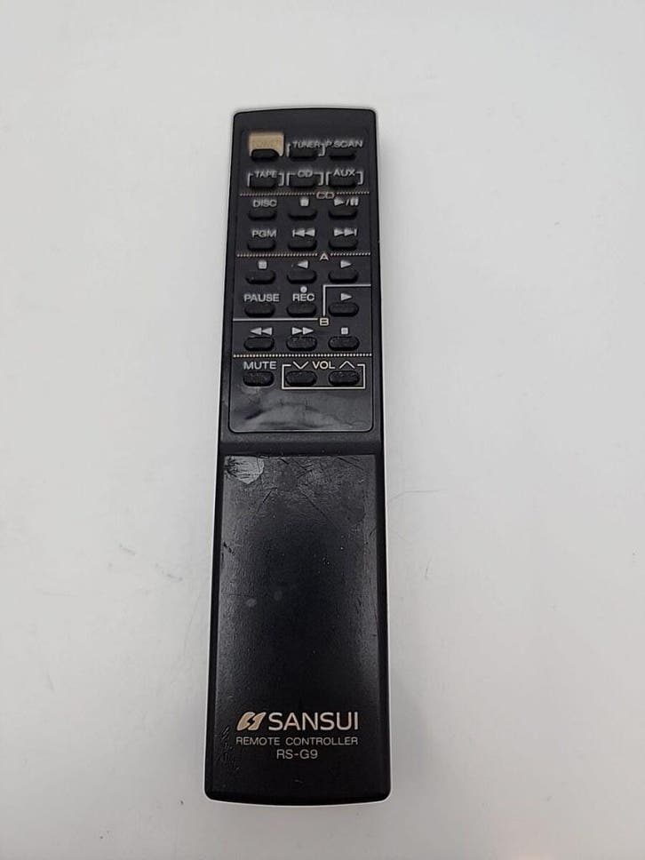 Afstandsbediening Sansui rs-g9, Audio, Tv en Foto, Afstandsbedieningen, Origineel, Nieuw, Ophalen of Verzenden