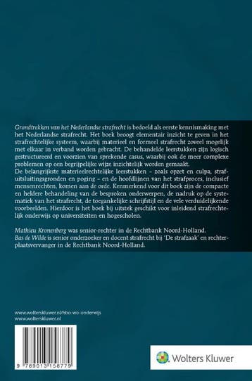 Grondtrekken van het Nederlandse strafrecht 9789013158779, Boeken, Verzenden, Zo goed als nieuw, J.A. Tak