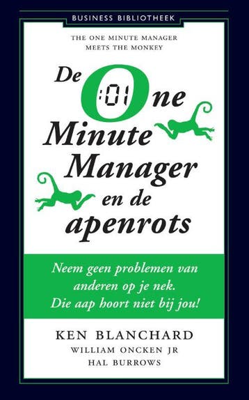 One Minute Manager En De Apenrots | Nieuw, Ophalen of Verzenden, Nieuw, Ken Blanchard; William Oncken Jr; Hal Burrows
