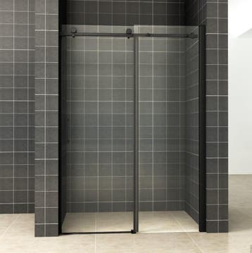Wiesbaden Nisdeur Schuifbaar 2-Delig – 140 x 200 cm – 8 mm, Ophalen of Verzenden, Nieuw, Glas, Bad