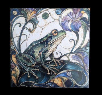 Galerie Teejo - TEEJO - ART TILES – ART NOUVEAU - Gaudi