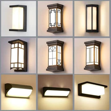 LED Buitenwandlamp met Bewegingssensor – Waterdicht Tuin, Verzenden, Nieuw