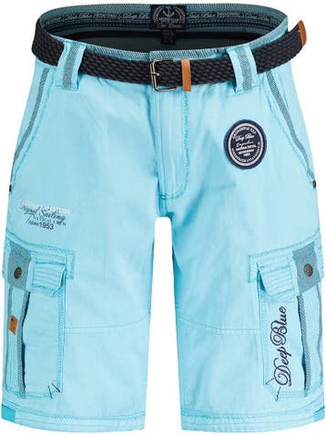 Geographical Norway Heren Bermuda Met Riem Paillette, Verzenden, Nieuw
