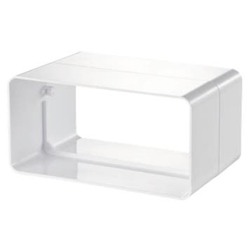 Kunststof verbinding voor kanaal 220 x 90mm, Verzenden, Nieuw