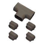 Airco T-stuk - BRUIN (ST-77-B), Verzenden, Nieuw