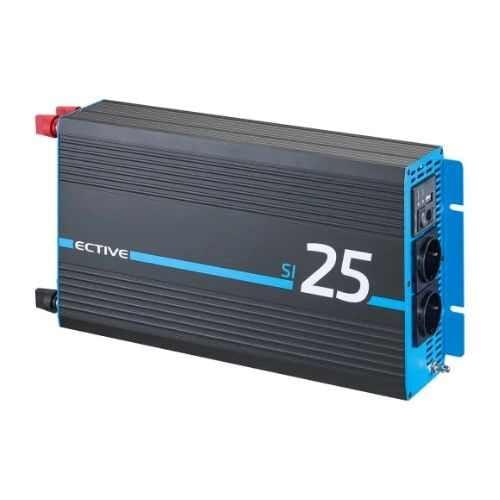 Omvormer zuivere sinus 12V/24V-230V - Ective SI - SI 25, 12V, Caravans en Kamperen, Camper-accessoires, Nieuw, Ophalen of Verzenden