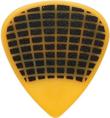 Ibanez PPA16MSGYE Sand Grip Teardrop plectrum Medium 0.80 mm, Ophalen of Verzenden, Nieuw, Akoestische gitaar