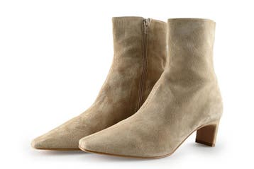 Manfield Laarzen in maat 42 Beige, Hoge laarzen, Verzenden, Beige, Zo goed als nieuw