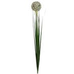 Witte allium/sierui kunstbloem 80 cm - Overige kunstbloemen, Ophalen of Verzenden